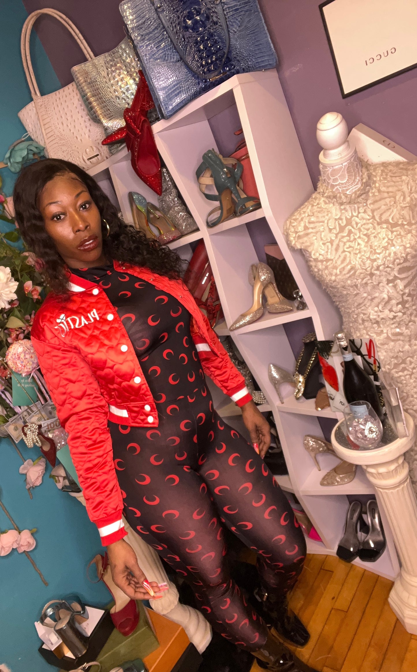 Red”P’’ Bomber