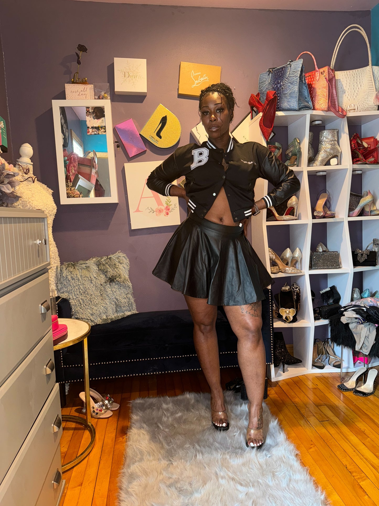 Miss B Mini Skirt Set