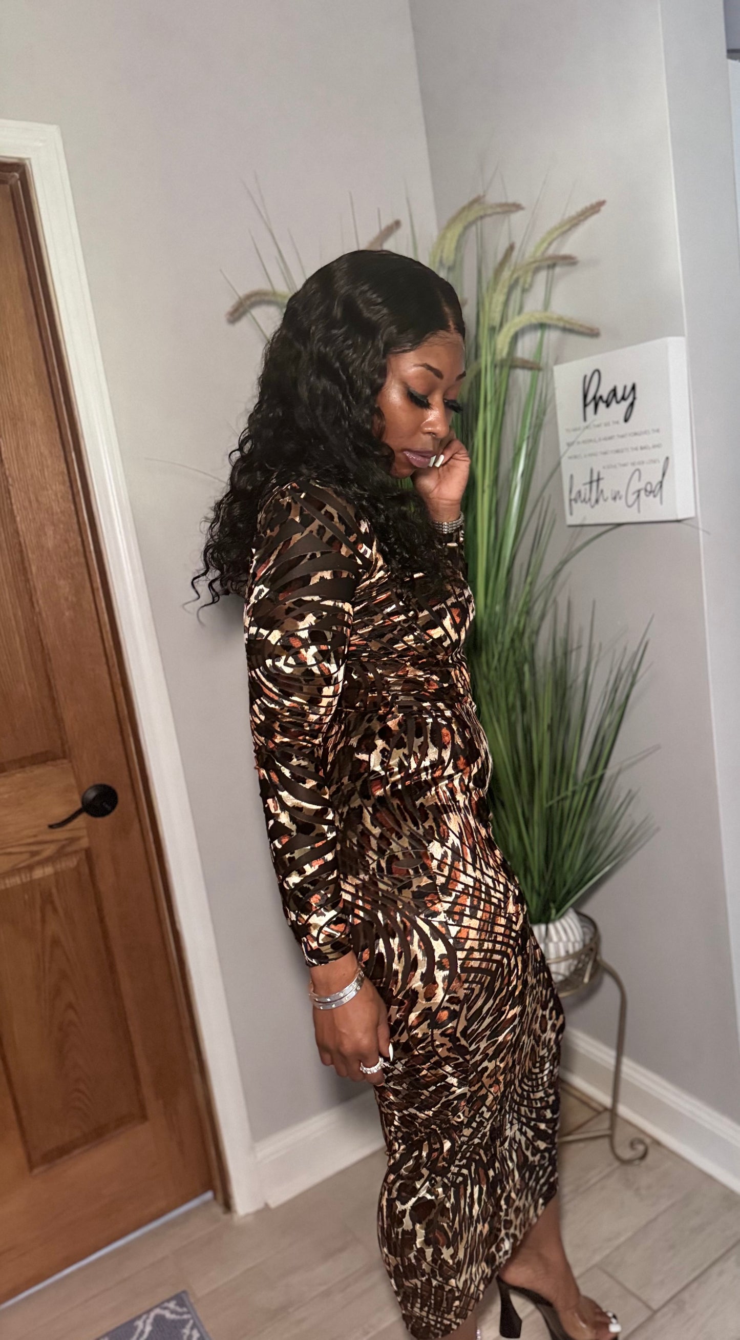 All Eyes On Me Maxi Dress