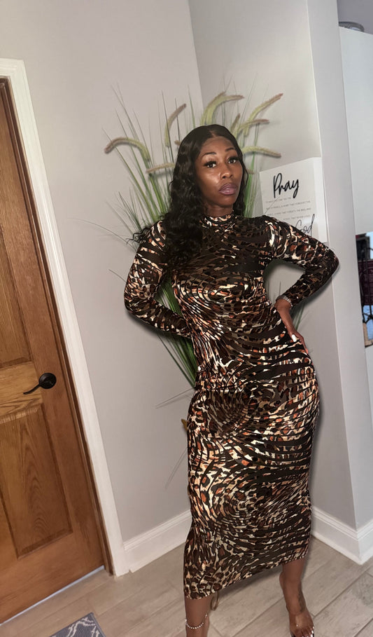 All Eyes On Me Maxi Dress