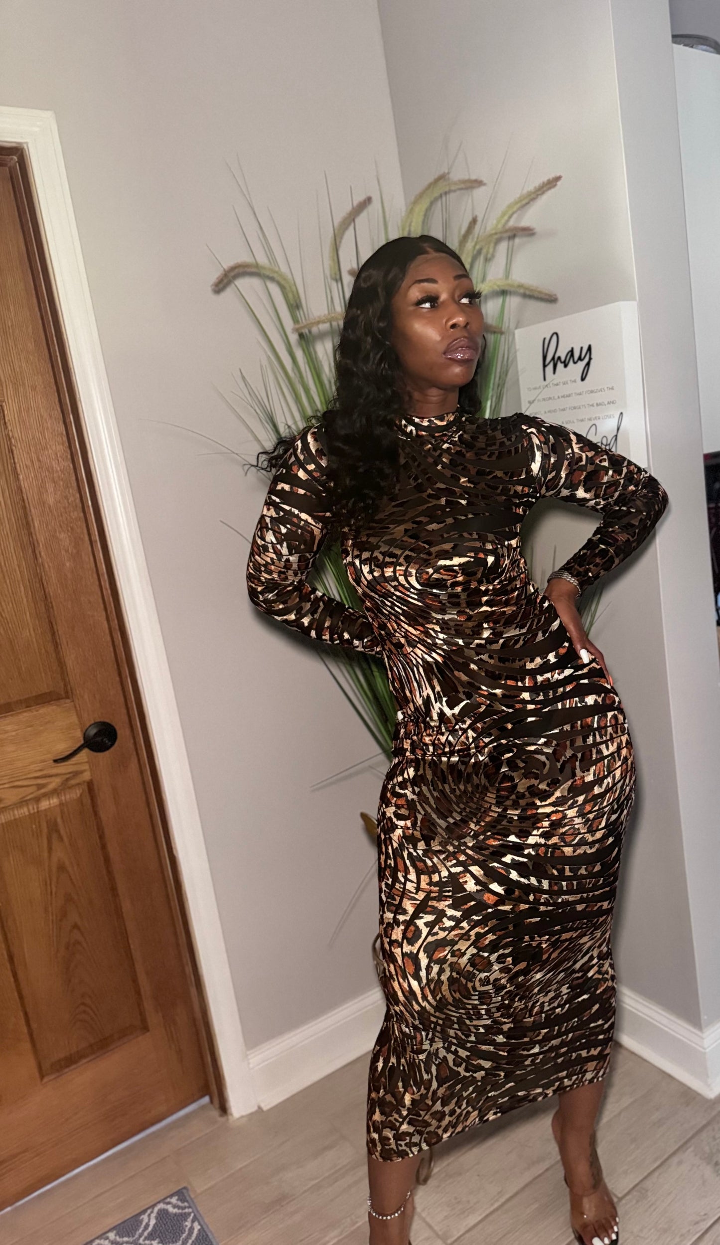 All Eyes On Me Maxi Dress